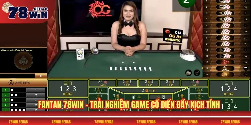 Fantan 78WIN - Trải Nghiệm Game Cổ Điển Đầy Kịch Tính