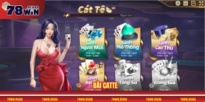 Game Bài 78WIN Sân Chơi Đổi Thưởng Hàng Đầu Việt Nam 3 Bài Catte