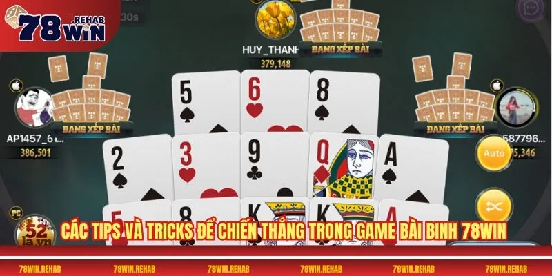 Game Bài Binh 78WIN Làm Mưa Làm Gió Trên Thị Trường 4 Các Tips và Tricks để chiến thắng trong Game bài Binh 78WIN