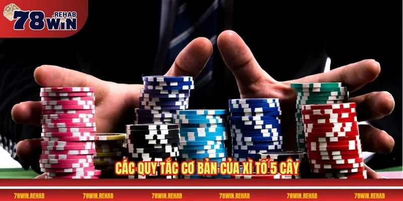 Game Bài Xì Tố 78WIN Bí Quyết Thắng Lớn Không Thể Bỏ Lỡ 3 Các quy tắc cơ bản của Xì Tố 5 cây