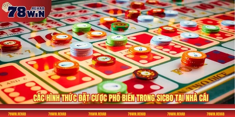 Sicbo 78WIN – Cách Chơi Và Mẹo Thắng Dễ Hiểu Nhất 3 Các hình thức đặt cược phổ biến trong Sicbo tại nhà cái