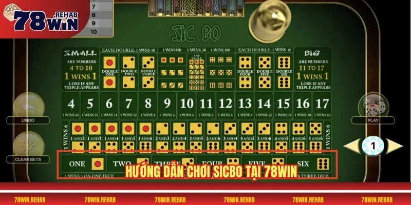 Sicbo 78WIN – Cách Chơi Và Mẹo Thắng Dễ Hiểu Nhất 4 Hướng dẫn chơi sicbo tại 78WIN